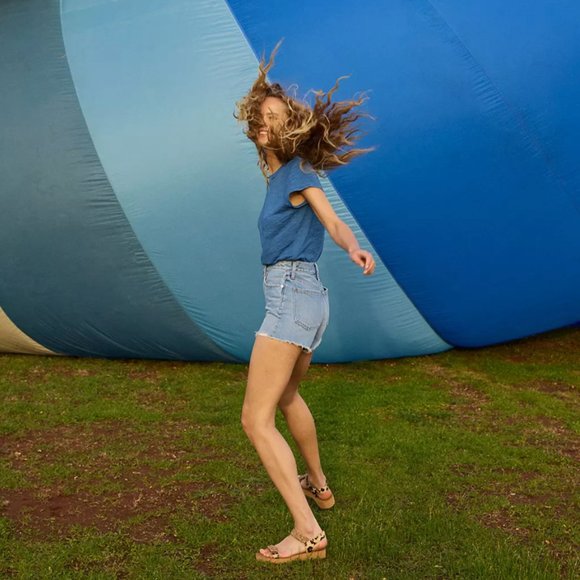 Madewell Pants - MADEWELL Dadjean Castlewood Wash Distressed Short 27 $74